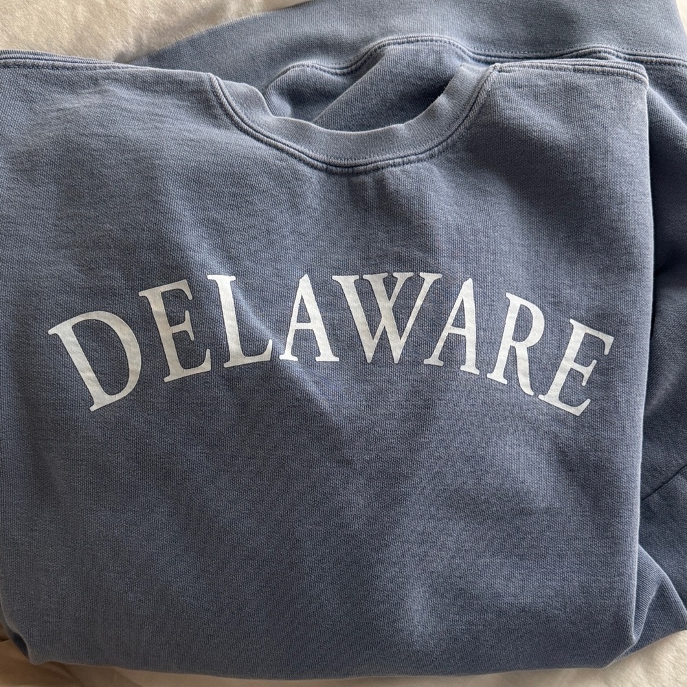 Blue Delaware Sweatshirt Comfort Colors